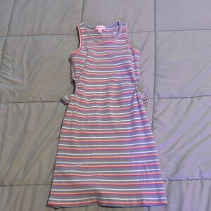 Girls striped dress